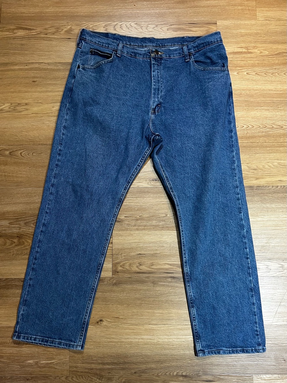 Wrangler Five Star Flex Jeans Men’s 40x30 Regular Fit Straight Leg Blue